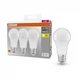 Набір ламп 3шт OSRAM LED E27 10Вт 2700К 1055Лм A60 - зображення 2