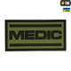 Нашивка M-Tac Medic PVC Olive/Black - зображення 1