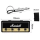 Ключниця настінна у вигляді гітарного підсилювача/комбіка Marshall з 4 штекерами брелками для ключів (ML-27457) - зображення 5