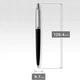 Ручка кулькова Parker JOTTER Originals Black CT BP 15 632 - зображення 3