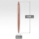 Ручка шариковая Parker JOTTER XL Monochrome Pink Gold PGT BP 12 632 - изображение 4
