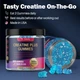 Креатин моногидрат жевательные конфеты премиум-класса Totaria Creatine Monohydrate Gummies 120 таблеток - изображение 6