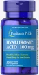 Гиалуроновая кислота Puritan's Pride Hyaluronic Acid 100 мг 30 капсул - изображение 1