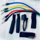 Набір еспандерів гумки для фітнесу Power багатофункціональний трубчастий еспандер 5 джгутів JT-003 (W74) - зображення 7