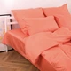 Комплект постельного белья Lelit Семейный 150х215 см x 2 шт Коралловый Страйп сатин SS-3030/1 (le2000000291123) - изображение 4