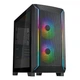 Корпус SilverStone FARA FA312Z-BG без БЖ 2xUSB 3.0 mATX ARGB fan пластик сталь загартоване скло чорний - зображення 1