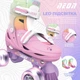 Роликові ковзани Neon Combo Веселка Розмір 34-37 (NC49R4) - зображення 6