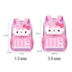 Шкільний рюкзак Hello Kitty + пенал, портфель для дівчаток ортопедичний Рожевий/фіолетовий - 1-3 клас, висота 37см - зображення 9