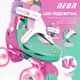 Роликові ковзани Neon Combo Квіти Розмір 34-37 (NC49F4) - зображення 7
