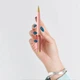 Ручка шариковая Waterman HEMISPHERE Colour Blocking Pink GT BP Золотистый 22 581 - изображение 6
