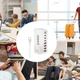 Настільний USB зарядний пристрій хаб 8в1 240W GaN White (4*USB Type-C, 4*USB Type-A, швидка зарядка) - зображення 4