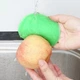 Силіконова губка для миття посуду Silicone Sponge Green - изображение 3