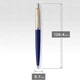 Ручка кулькова Parker JOTTER Originals Navy Blue GT BP 79 232 - зображення 2