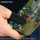 Игровые напальчники Borofone BG1 Суперкондукторное волокно мобильные игровые пальцевые колпачки (углеродное волокно) - изображение 6