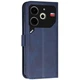 Чохол-книжка з застібкою UniCase Jet Cover для TECNO Pova 6 Neo - Sapphire - зображення 5