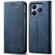 Чехол-книжка с кармашками UniCase Jeans Wallet для Realme C63 / C61 / Note 60x - Blue - изображение 1