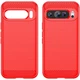 Силіконовий (TPU) чохол UniCase Carbon для Google Pixel 9 / 9 Pro - Red - зображення 2
