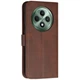 Чехол-книжка с застежкой UniCase Jet Cover для OPPO Reno 12 F/FS - Brown - изображение 5