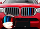 Вставки в решітку радіатора BMW X3 F25 / X4 F26 - зображення 2