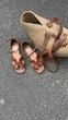 Босоніжки жіночі ShoesBand Руді натуральна шкіра 41 (26,5 см) (S39061-1) - зображення 5
