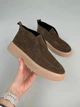 Женские лоферы ShoesBand Коричневые натуральная замша 38 (24,5 см) (S22001д) - изображение 8