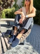 Жіночі лофери ShoesBand Темно-сині натуральна замша 41 (27 см) (S98041) - зображення 5