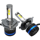 Комплект світлодіодних ламп HeadLight RT19 H4 (P43t) 55W 9-32V 6000K 8000Lm CSP 12/24V - зображення 2