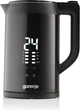 Электрический чайник Gorenje 17 л с двойными стенками, LED-экраном и контролем Strix, черного цвета. (630420) - изображение 4