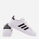 Sneakersy damskie z eko skóry adidas Grand Court 2.0 GW9214 39.5 Biały/Czarny (4065427718125) - obraz 3