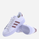 Sneakersy damskie z eko skóry adidas Grand Court 2.0 HP9405 40.5 Biały/Brązowy (4066746603147) - obraz 4