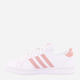 Sneakersy damskie skórzane adidas Grand Court GX8182 36.5 Biały/Jasnoróżowy (4065419530087) - obraz 2