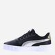 Sneakersy damskie skórzane Puma Carina 2.0 395096-02 35.5 Czarny/Srebrny (4099686135225) - obraz 2