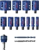 Набор коронок Bosch Expert Tough Material 11 шт с адаптером и 2 центровочными сверлами (2608900447) - изображение 2