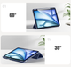 Чехол-книжка CDK для Apple iPad Air 13" M4 2026 | Экокожа силикон Smart Case Слот Стилус (017899) (lavender grey) - изображение 5