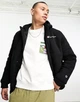 Куртка Champion small logo puffer jacket (S) Черная - изображение 3