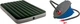 Набор Надувной матрас Intex Downy Airbed 137 х 191 х 25 см Зеленый (64778) + Ножной насос Intex 69611 (6941057466118) - изображение 1