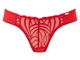 Трусики Gossard Fiesta 19703FIE привабливі бразиліани з вишивкою на сітці XL Fiesta Red (5053014882679) - изображение 3