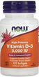 Вітамін Д3 Now Foods Vitamin D3 5000IU 120 sgels - зображення 1
