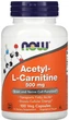 Ацетил-L-карнитин (ALC) NOW Acetyl L-Carnitine 500mg - 100 vcaps - зображення 1