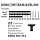Ракетка для настольного тенниса Donic Top Team 900 (Оригинал) 754199 - изображение 5