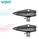 Фен для волос VGR V-451 с 3 насадками Черный - изображение 4