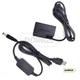 Сетевой адаптер CARPRIE DR-E18 USB "имитатор батареи" LP-E17 для Canon R8 R10 R50 Kiss 8000D EOS Rebel T6i 800D 9000D - изображение 1