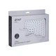 Лейка для верхнего душа Qtap Hlavova 260x180 мм прямоугольная QTHLA107CRM45785 Chrome/White - изображение 5