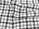 Тканина Костюмна твідова клітинка 40 мм, чорний на білому, пог. м. (к95, 2305095B, д1 цв1) - зображення 2