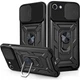 Ударостійкий чохол Camshield Serge Ring для Apple iPhone 7 / 8 / SE (2020) (4.7") Чорний - зображення 1