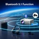 Мультимедийный проектор Yezmek V7 Full HD 10000 Лм Wi-Fi Bluetooth с динамиками - изображение 4