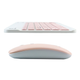 Комплект беспроводная клавиатура/USB мышка JEQANG JB-350 с кабель USB - Type C/Bluetooth V5.0 Pink - изображение 3