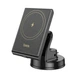 Автодержатель Hoco HW20 магнитный с беспроводной зарядкой 15W black - изображение 1