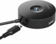 USB-хаб адаптер Baseus Round Box 5-in-1 0.12 м USB 2.0 USB 3.0 MicroUSB Black (CAHUB-G01) - изображение 4