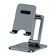 Настільний тримач для телефонів і планшетів Baseus Biaxial Foldable Metal Stand Grey (LUSZ000013) - зображення 4
